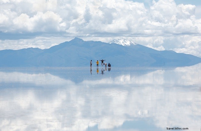 ボリビアのソルトフラッツは、地球上で天国に到達するのに最も近い場所です 